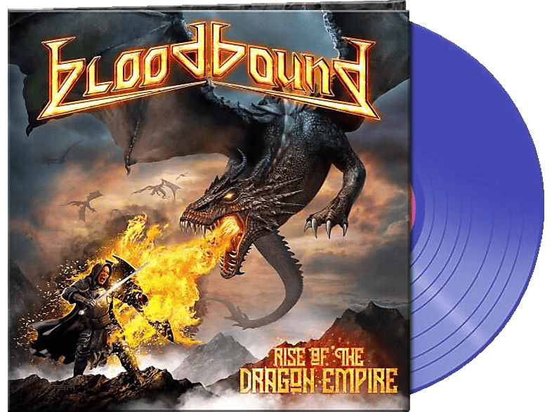 Bloodbound - Rise Of The Dragon Empire (Gtf. Clear Blue Vinyl) (Vinyl) von AFM RECORD