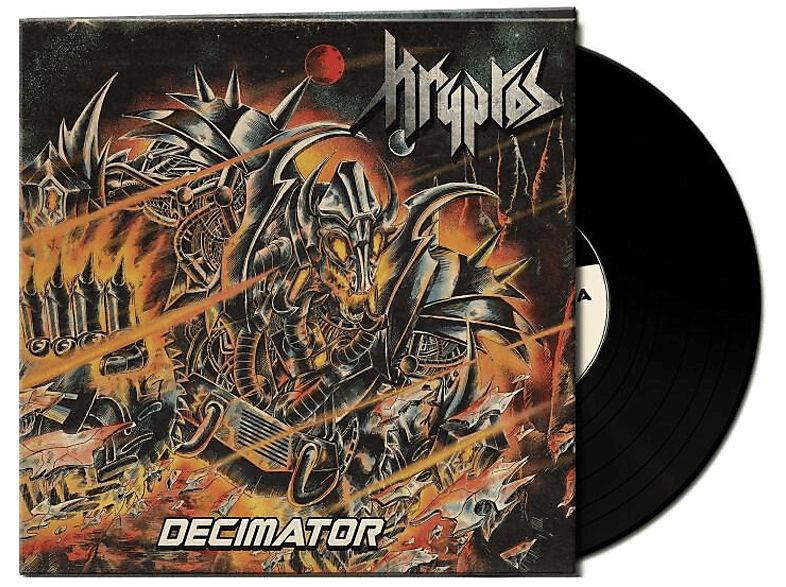 Kryptos - Decimator (Ltd. Gtf. black Vinyl) (Vinyl) von AFM RECORD
