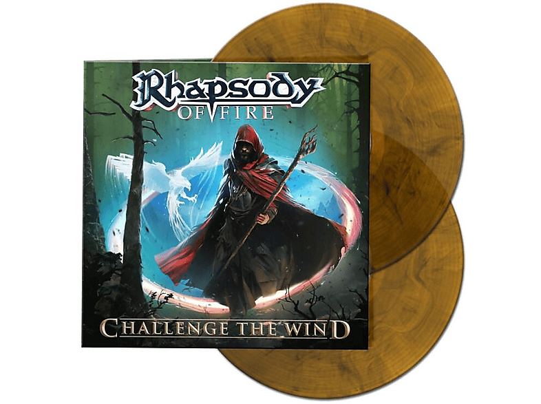 Rhapsody Of Fire - Challenge The Wind (Ltd.Orange Black Marbled 2LP) (Vinyl) von AFM RECORD