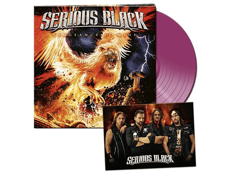 Serious Black - Vengeance Is Mine (Ltd. Gtf. Clear Violett Vinyl) (Vinyl) von AFM RECORD