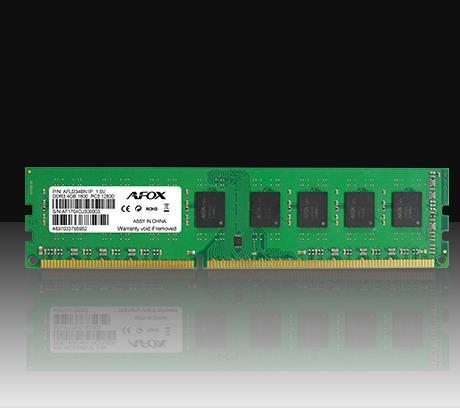 AFOX DDR3 4G 1600 UDIMM Speichermodul 4 GB 1 x 4 GB 1600 MHz (AFLD34BN1P) von AFOX