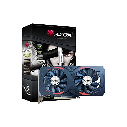 AFOX Geforce GTX1660Ti 6GB GDDR6 DP DVI HDMI ATX Dual Fan AF1660TI-6144D6H4 von AFOX