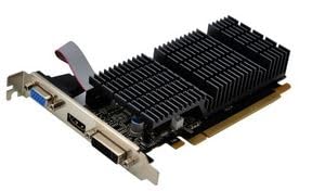 AFOX Radeon HD 6450 2GB DDR3 64Bit DVI HDMI VGA LP Passive AF6450-2048D3L9-V2 von AFOX