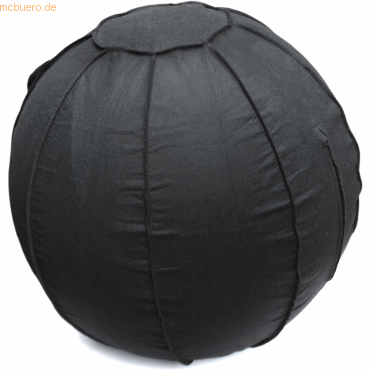 AFS-TEX Sitzball 65cm Vinyl/Textilbezug für Personen mit 1,50m bis 1,8 von AFS-TEX