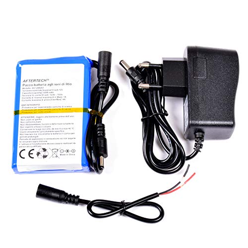 AFTERTECH Akku 12 V 4200 mAh 4,2 Ah wiederaufladbar Lithium 95 x 60 x 20 mm F2D3 AFTERTECH Akku 12 V 4200 mAh 4,2 Ah wiederaufladbar Lithium 95 x 60 x 20 mm F2D3 von AFTERTECH