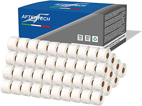 Aftertech 100 x 99012 36 x 89 mm kompatible Klebeetiketten (260 Etiketten/Rolle = 26000 gesamt) für Dymo LabelWriter Seiko SLP Druckeretiketten S0722400 100 x 99012 von AFTERTECH