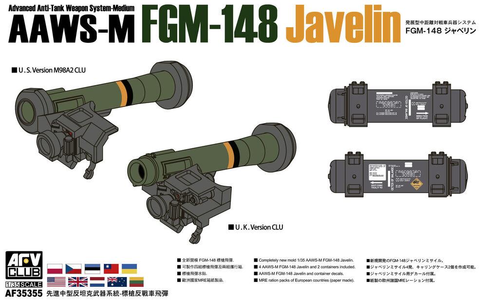 AAWS-M FGM-148 Javelin von AFV-Club
