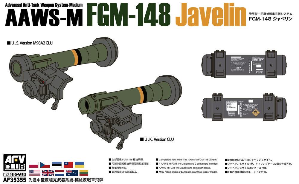 AAWS-M FGM-148 Javelin AAWS-M FGM-148 Javelin von AFV-Club