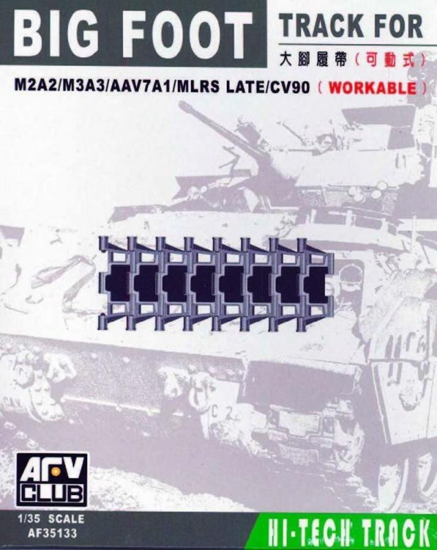 BIG FOOT TRACKS (BRADLEY/AAV7/MLRS) von AFV-Club