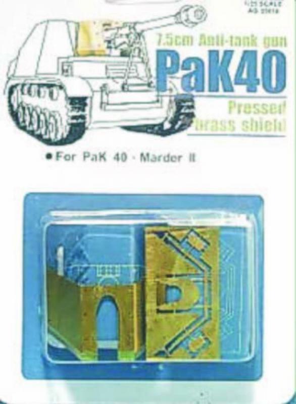 BRASS SHIELD PAK40 von AFV-Club