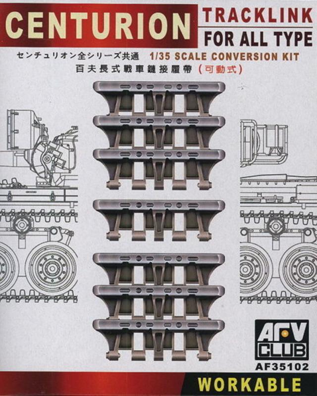 Centurion Tracklink for all Type Conversion Kit Centurion Tracklink for all Type Conversion Kit von AFV-Club
