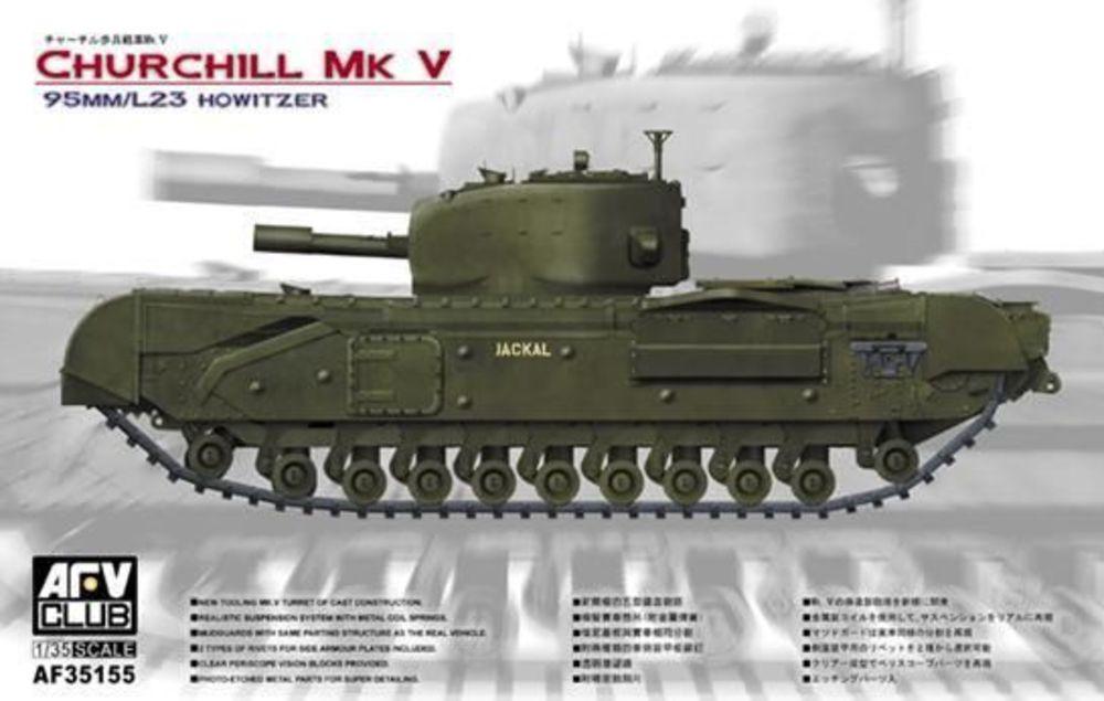 Churchill MK V tank von AFV-Club