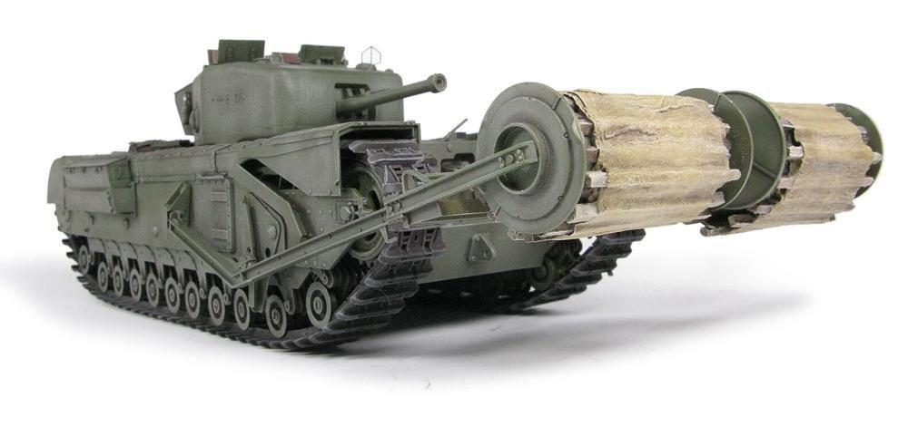 Churchill Mk.IV w.Carpet Layer (TypeB) Twi von AFV-Club