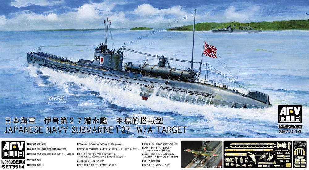 Jap. Navy Submarine I-27 W/A-Target von AFV-Club