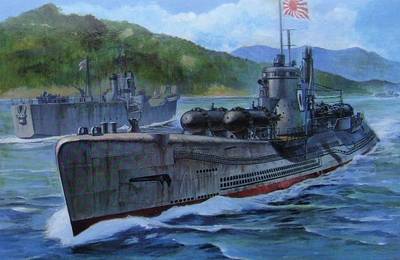 Japanese type I-58 submarine late type von AFV-Club