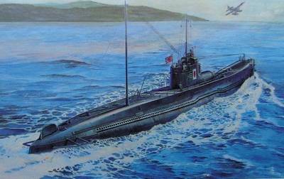 Japanese type I-58 submarine von AFV-Club