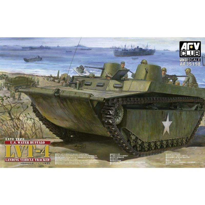 LVT-4 U.S. Water Buffalo, landing Vehicle Tracked,Late Type LVT-4 U.S. Water Buffalo, landing Vehicle Tracked,Late Type von AFV-Club