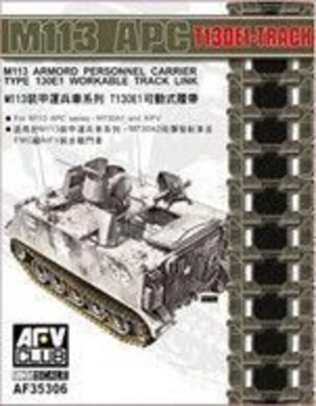 M113 APC T130E1 Workable Track Link von AFV-Club