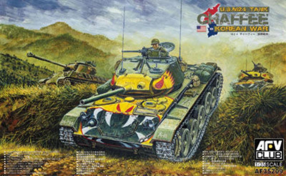 M24 Chafee tank Korea war vision von AFV-Club