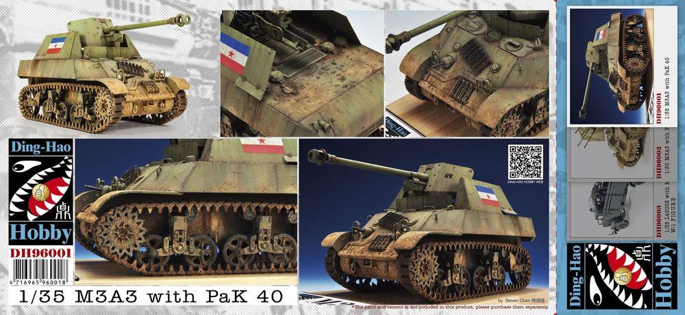 M3A3 with Pak 40 (Yugoslav) von AFV-Club