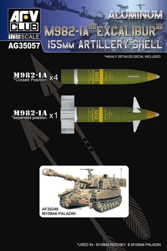 New 155mm artillery shell von AFV-Club