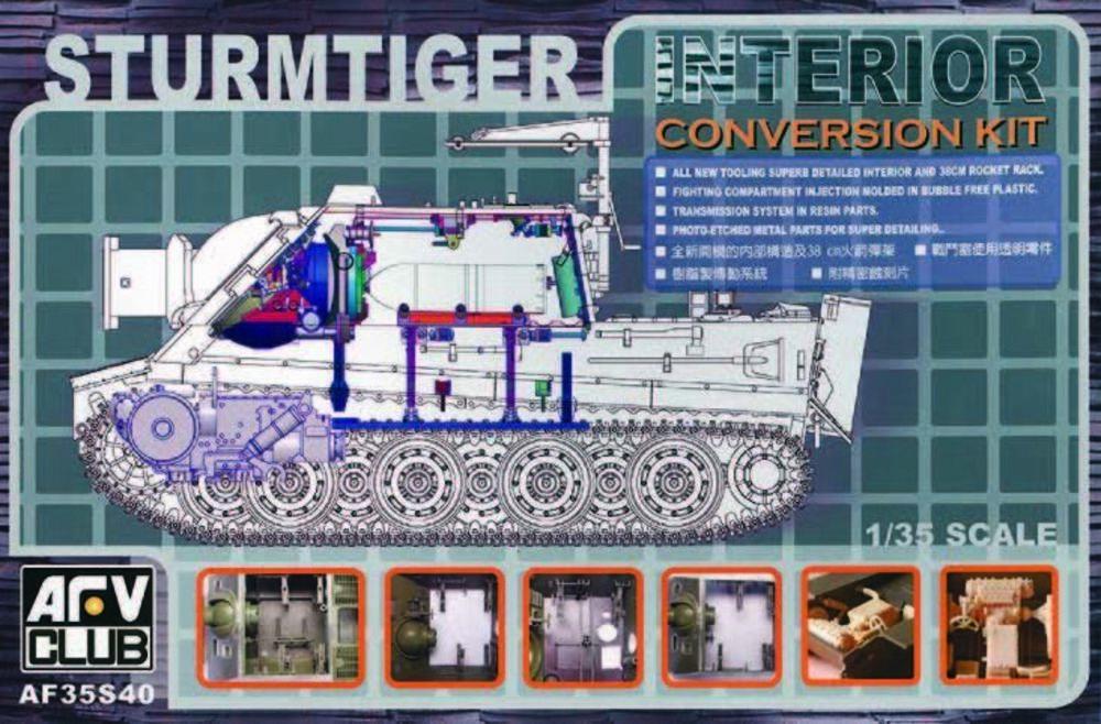 STURMTIGER INTERIOR SET von AFV-Club