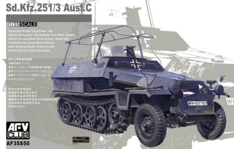 Sdkfz 251/3 Ausf C (limited serie) von AFV-Club