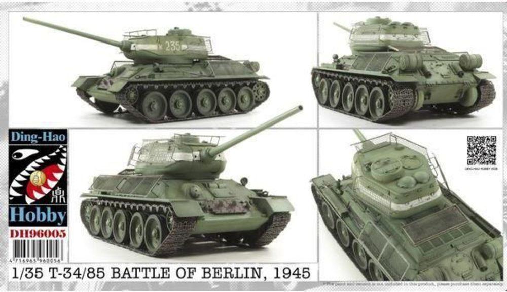 T34/85 Battle of Berlin 1945 von AFV-Club