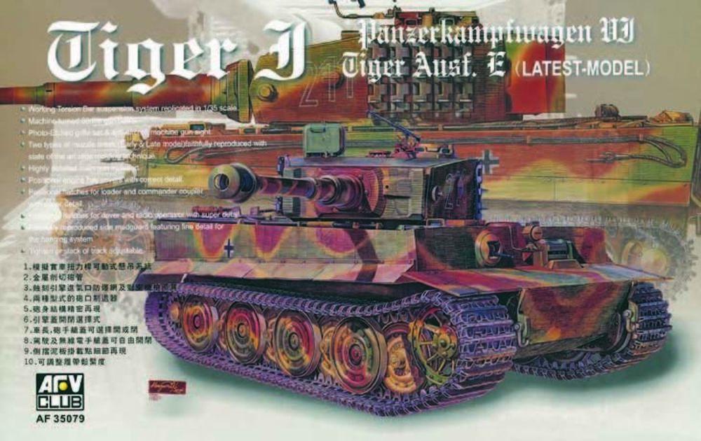 TIGER I AUSF E TIGER I AUSF E von AFV-Club