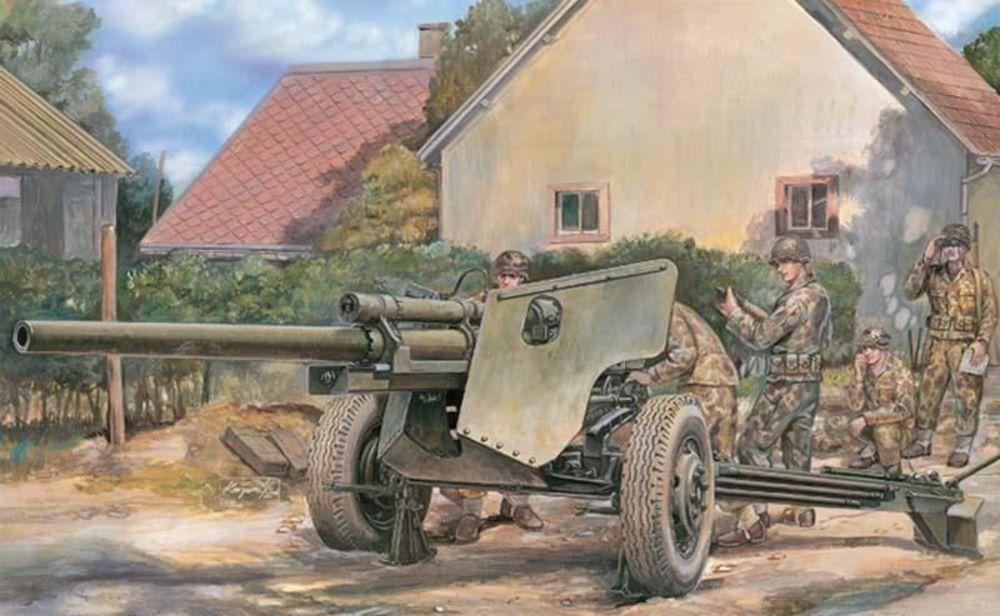 U.S. 3 inch Gun M5 on Carriage M6 von AFV-Club