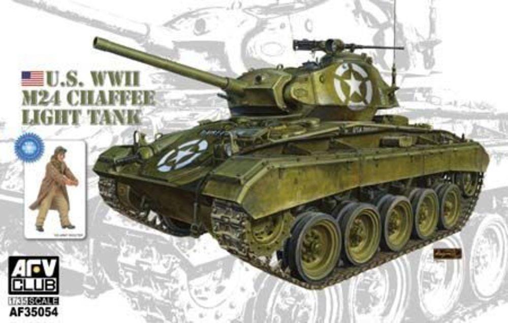 WWII M24 Chaffee Light Tank von AFV-Club
