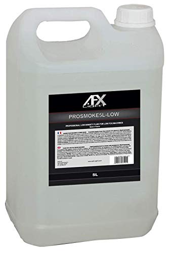 AFX Nebelfluid für Bodennebelmaschinen 5L, Wasserbasis, Made in Europe von AFX