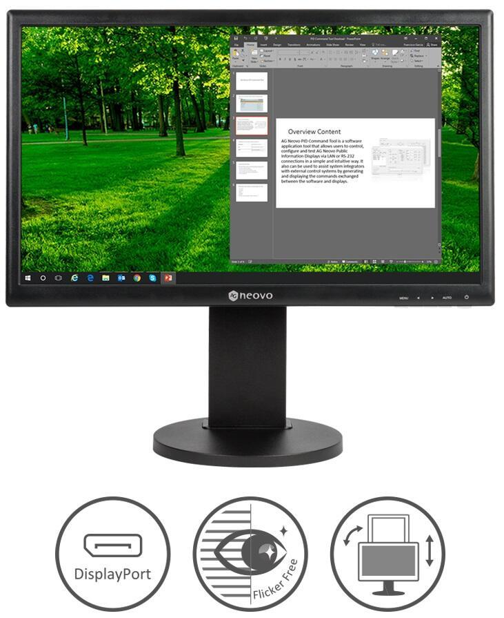 AG Neovo LH-22 LED-Monitor 54,6 cm (21,5") schwarz von AG neovo