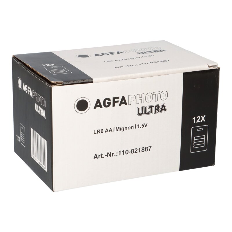 AGFAPHOTO Batterie Ultra AA 1.5V 48 Stück 12x 4er Blister von AGFAPHOTO