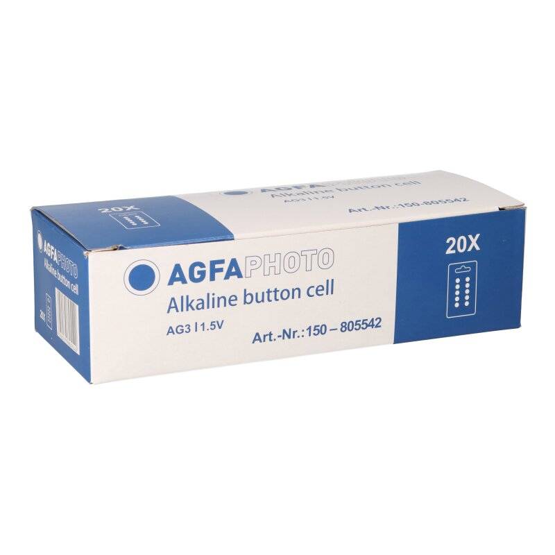 AGFAPHOTO LR41 V3GA 1,5V 200 Stück 20x 10er Blister von AGFAPHOTO