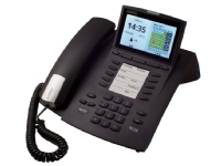 AGFEO ST 45, Analoges Telefon, 1000 Eintragungen, Anrufer-Identifikation, Schwarz von AGFEO