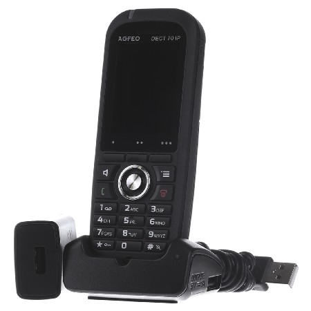 DECT 70 IP sw - DECT-IP-Telefon 2 Zoll Farbdisplay sw DECT 70 IP sw DECT 70 IP sw - DECT-IP-Telefon 2 Zoll Farbdisplay sw DECT 70 IP sw von AGFEO