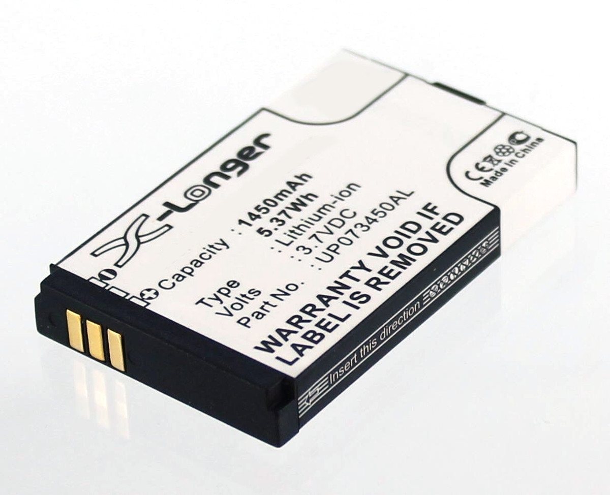 AGI Akku für Caterpillar CAT B25 Li-Ion 3,7 Volt 1300 mAh schwarz Handy-Akku 1300 mAh (3.7 V) von AGI