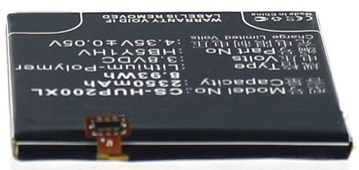 AGI Akku für Huawei HB5Y1HV Li-Pol 3,8 Volt 2350 mAh schwarz Handy-Akku 2350 mAh (3.8 V) von AGI