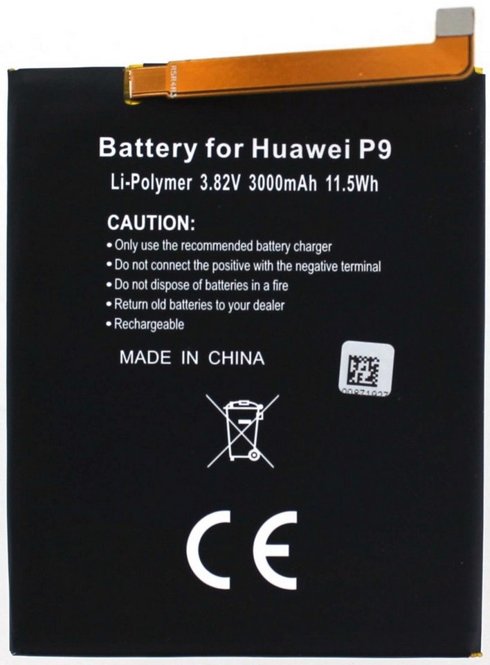 AGI Akku für Huawei Honor 8 Li-Pol 3,8 Volt 2900 mAh schwarz Handy-Akku 2900 mAh (3.8 V) von AGI