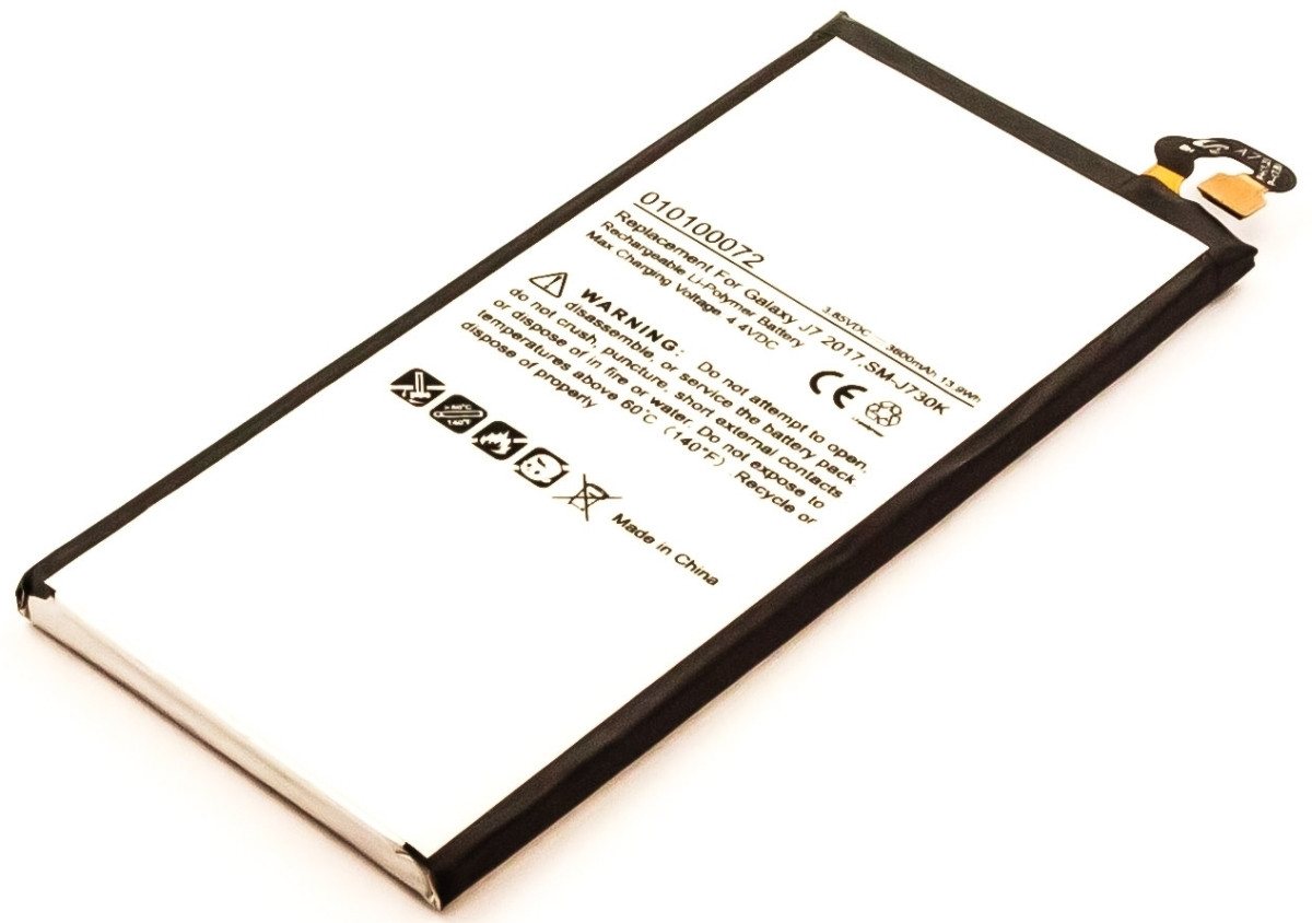 AGI Akku für Samsung Galaxy J7 2017 Li-Pol 3,85 Volt 3600 mAh weiß Handy-Akku 3600 mAh (3.85 V) von AGI