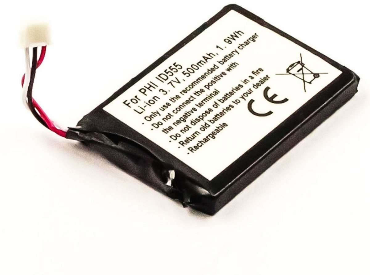AGI Akku für Swissvoice Iron Li-Ion 3,7 Volt 500 mAh weiß Akku 500 mAh (3.7 V) von AGI