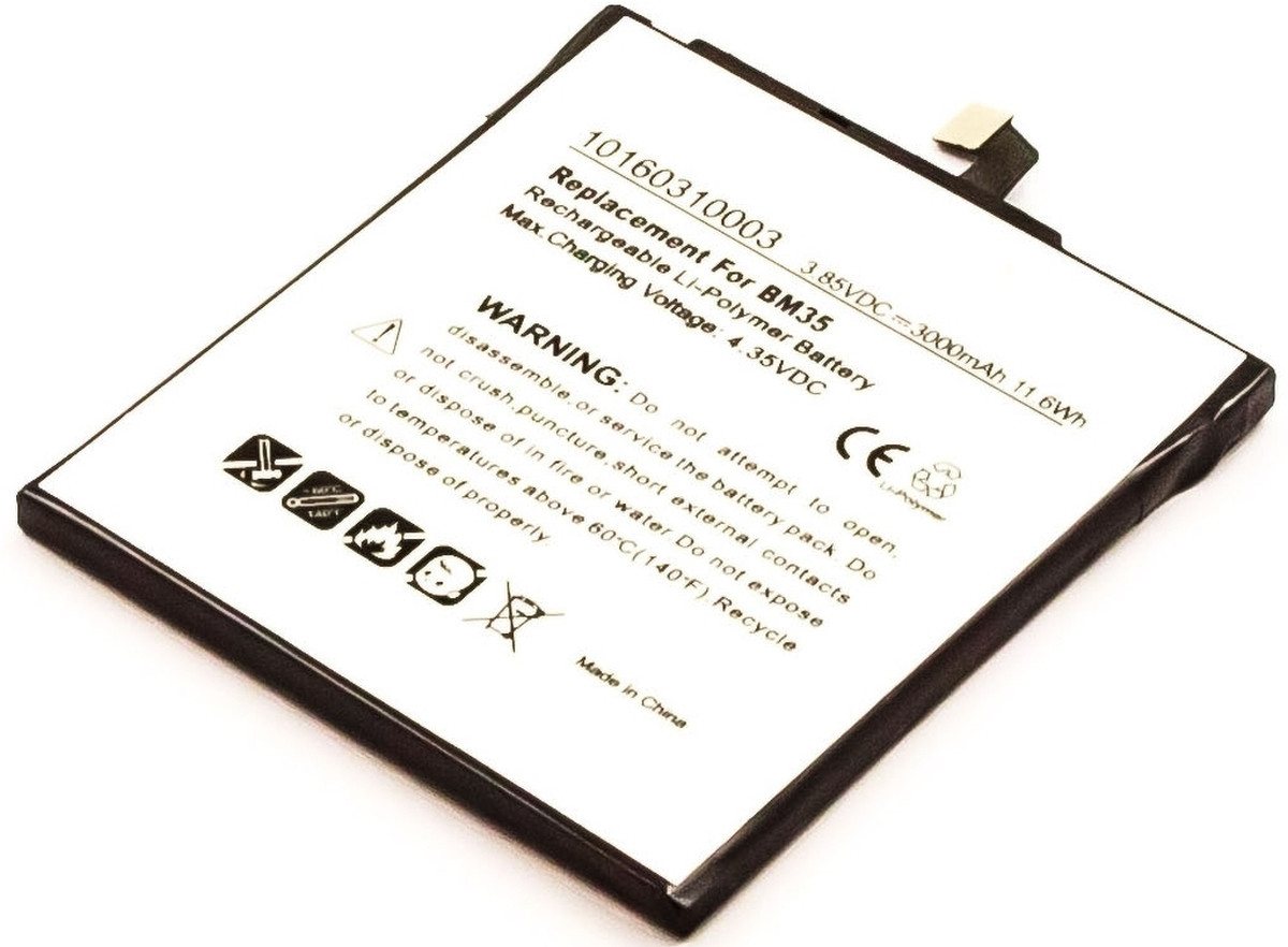 AGI Akku für Xiaomi Mi 4c Dual SIM Li-Pol 3,9 Volt 3000 mAh schwarz Handy-Akku 3000 mAh (3.9 V) von AGI