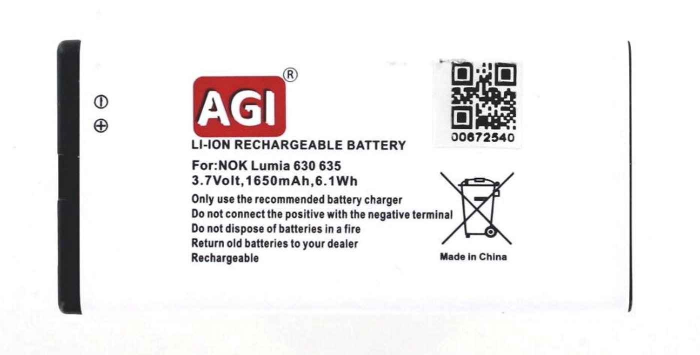 AGI Akku kompatibel mit Nokia BL-5H Akku Akku von AGI