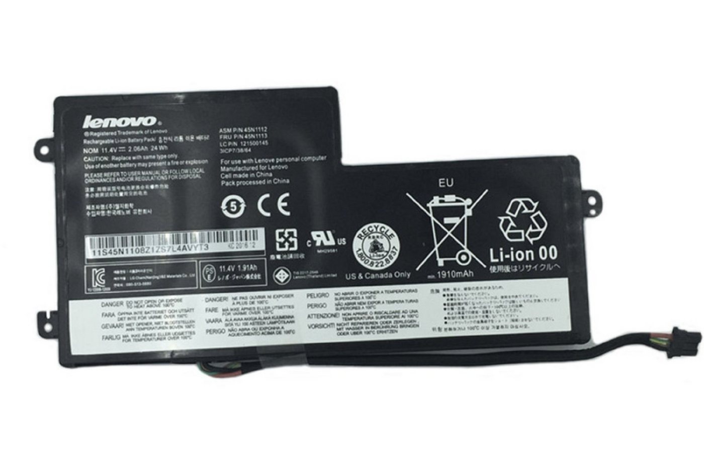 AGI Original Akku für Lenovo ThinkPad S540 Akku Akku von AGI