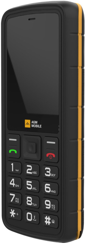 M9F Tasten Handy schwarz von AGM MOBILE by bea-fon