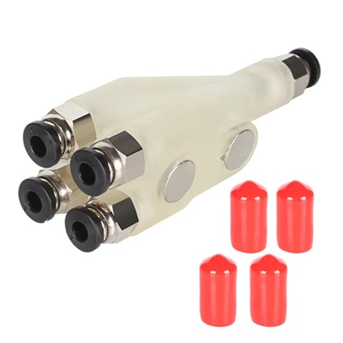AGONEIR 4-in-1-Filament Zufuhranschluss X1C Transparentes Dichtungsabdeckung von AGONEIR