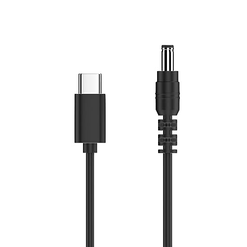AGONEIR DC5 5 X 2 5 Mm Auf Typ C Kabel Für WLAN Router Lautsprecher LED Licht 12 V (3 5 35 4 0 7 3 0 1 4 8 7 5 5 X 2 5 Konverter) USBC Auf DC5 5 X 2 5 Mm 12 V Stromversorgung Kabel von AGONEIR