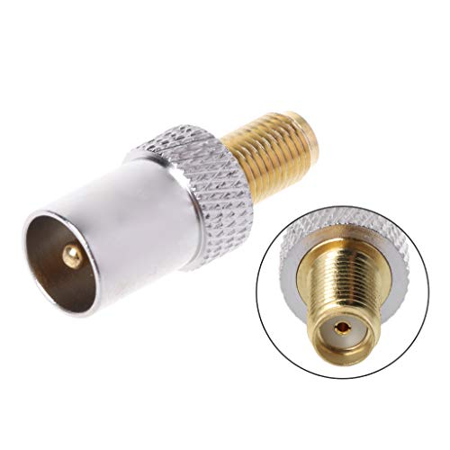 AGONEIR SMA Buchse Auf IEC Stecker Koaxial Adapter Stecker Vernickelte Konverterbox von AGONEIR