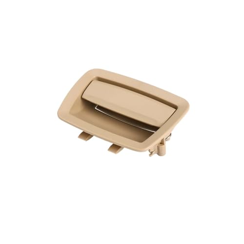 AGPTPYGZFW Auto Innentür Beifahrersitz Handschuhfach Schalter Zuggriff Passend for BMW 5er F10 F11 7er F01 F02 51169172493(Beige) von AGPTPYGZFW